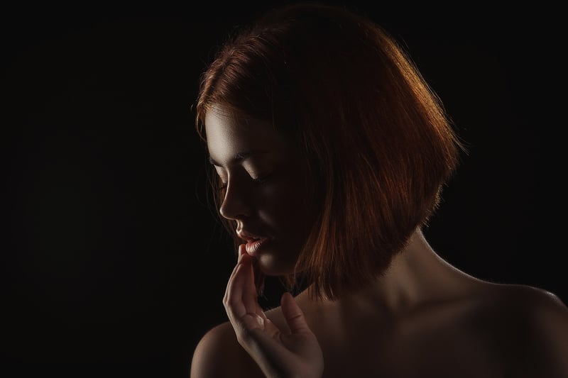 Whispering woman